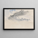 Das Skizzenbuch des Channel 41 - Joseph Mallord William Turner — gerahmtes Bild an der Wand
