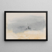 Das Skizzenbuch des Channel 44 - Joseph Mallord William Turner — gerahmtes Bild an der Wand