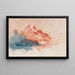 Skizzenbuch des Kanals 45 - Joseph Mallord William Turner — gerahmtes Bild an der Wand
