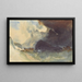 La Mewstone, Devon - Joseph Mallord William Turner — gerahmtes Bild an der Wand