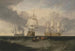 La Victoire revenant de Trafalgar en trois positions - Joseph Mallord William Turner — Ansicht des Kunstwerks