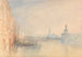 Venedig L. Mündung des Grand Canal - Joseph Mallord William Turner — Ansicht des Kunstwerks