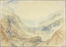 Blick in den Sattel des Saint-Gothard, Schweiz - Joseph Mallord William Turner — Ansicht des Kunstwerks
