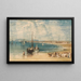 Weymouth - Joseph Mallord William Turner — gerahmtes Bild an der Wand