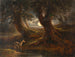 Partie de forêt au clair de lune - Joseph Messmer — Ansicht des Kunstwerks