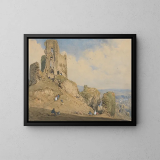Joseph Nash - Corfe Castle Dorset.webp