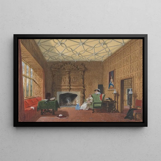 Joseph Nash - Levens Westmoreland The Small Drawing Room.webp