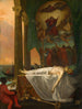 Titien liegend im Zustand im Palast Barbarigo - Joseph Nicolas Robert-Fleury — Ansicht des Kunstwerks