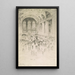 Hall der Bahnhofshalle Grand Central - Joseph Pennell — gerahmtes Bild an der Wand
