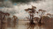 Szene am Bayou - Joseph Rusling Meeker — Ansicht des Kunstwerks