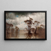 Szene am Bayou - Joseph Rusling Meeker — gerahmtes Bild an der Wand