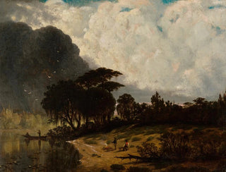 Lac Pontchartrain, Louisiana - Joseph Rusling Meeker — Ansicht des Kunstwerks