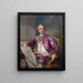 Portrait de Charles-Claude Flahaut de la Billarderie comte d'Angiviller 1730 1809 - Joseph Siffred Duplessis — gerahmtes Bild an der Wand
