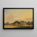 Buckenham Ferry auf dem Fluss Yare Norfolk - Joseph Stannard — gerahmtes Bild an der Wand