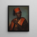 Portrait eines Orientalen - Joseph Stöcker — gerahmtes Bild an der Wand