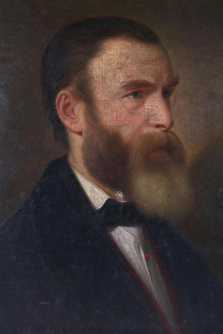 Joseph Weidner - Bildnis eines Herrn mit Vollbart.webp