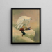 Gyrfalcon - Joseph Wolf — gerahmtes Bild an der Wand