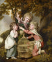 Die Kinder Synnot - Joseph Wright de Derby — Ansicht des Kunstwerks