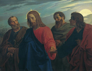 Joseph von Fhrich - Christs Farewell to His Disciples Going to Gethsemane.webp