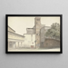 Basilika und Kloster der SS Giovanni e Paolo in Rom - Josephus Augustus Knip — gerahmtes Bild an der Wand