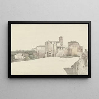 Josephus Augustus Knip - Basilica and Monastery of Santi Giovanni e Paolo in Rome.webp