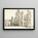 Das Kolosseum in Rom - Josephus Augustus Knip — gerahmtes Bild an der Wand