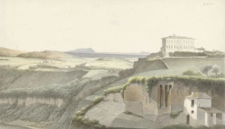 Josephus Augustus Knip - Landschap bij Genzano di Roma.webp