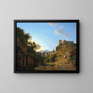 Josephus Augustus Knip - The Gulf of Naples with the Island of Ischia in the Distance.webp