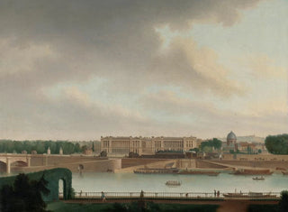 La vue de l'ambassade batave à Paris - Josephus Augustus Knip — Ansicht des Kunstwerks