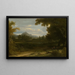 Einsamkeit - Joshua Shaw — gerahmtes Bild an der Wand