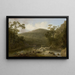 Landschaft von Virginia - Joshua Shaw — gerahmtes Bild an der Wand