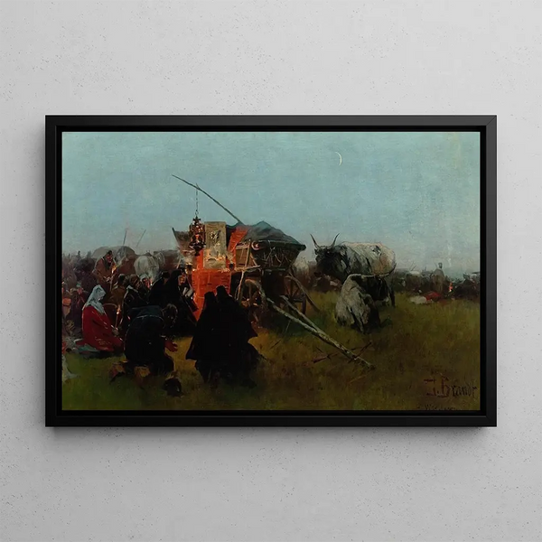 Jozef Brandt - Sketch for Our Lady of Armenia.webp