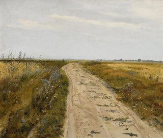 Piste de champ - Józef Chełmoński — Ansicht des Kunstwerks