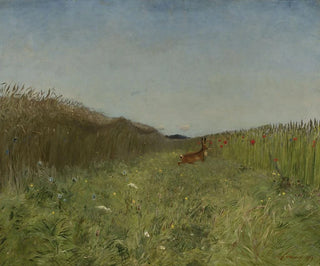Jozef Chelmonski - Hare in the grain.webp