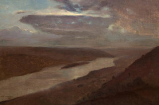 Jozef Chelmonski - The Dniester River at Night.webp