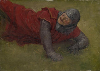 Jozef Hanula - Study of a Wounded Soldier.webp