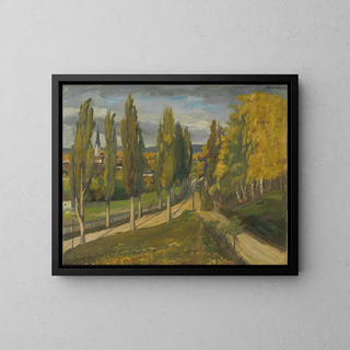Jozef Hanula - The Outskirts Of Spisk Nov Ves.webp