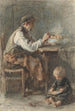 Der Schuhmacher - Jozef Israëls — Ansicht des Kunstwerks