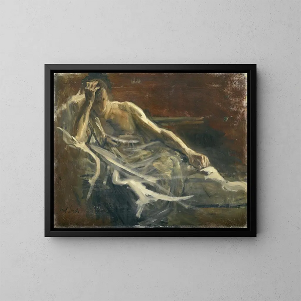 Saül - Jozef Israëls — gerahmtes Bild an der Wand
