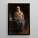 Sollicitude maternelle - Jozef Israëls — gerahmtes Bild an der Wand
