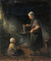 Die Crêpes - Jozef Israëls — Ansicht des Kunstwerks