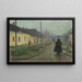Auf dem Land - Jozef Teodor Mousson — gerahmtes Bild an der Wand