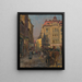 Ostrava - Jozef Teodor Mousson — gerahmtes Bild an der Wand