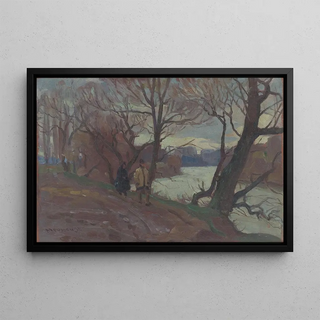 Jozef Teodor Mousson - River near Michalovce.webp