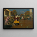 Marché à Michalovce I - Jozef Teodor Mousson — gerahmtes Bild an der Wand