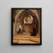 L'Escalier Sacré du Monastère de San Benedetto près de Subiaco - Jørgen Roed — gerahmtes Bild an der Wand