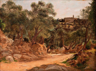 Oliveira de Tivoli bei Rom - Jørgen Roed — Ansicht des Kunstwerks
