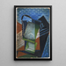 Abstraktion - Juan Gris — gerahmtes Bild an der Wand