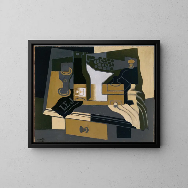 Kaffeemühle - Juan Gris — gerahmtes Bild an der Wand