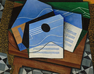 Juan Gris - Guitar on a table.webp